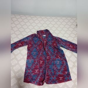 Columbia hippy boho print wrap